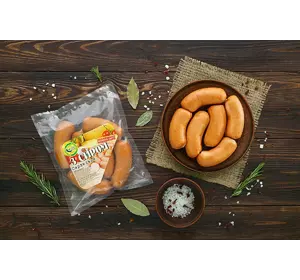 Сардельки с сыром Сардельки с сыром